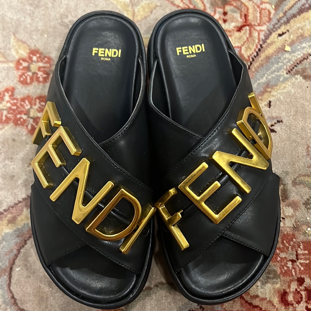 Fendi sandals slides